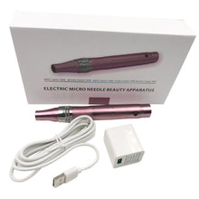 Load image into Gallery viewer, Micro tiny needles stimulate Skin tightening remove scar reduce wrinkles scar stretch marks removal device skin dr derma pen