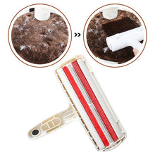 Load image into Gallery viewer, 2-Way Pet Hair Remover Roller Removing Dog Cat Hair from Furniture self-cleaning Lint Pet Hair Remover One Hand Operate zh1