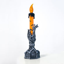 Load image into Gallery viewer, Halloween Party Decor LED Candle Skeleton Ghost Hand Shape Electronic Candle Light Lamp for Halloween party Holiday Lamp