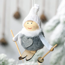 Load image into Gallery viewer, Noel Christmas Angel Girl Ski Plush Dolls