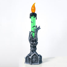 Load image into Gallery viewer, Halloween Party Decor LED Candle Skeleton Ghost Hand Shape Electronic Candle Light Lamp for Halloween party Holiday Lamp
